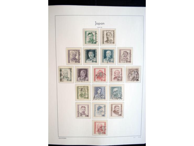 1945/89, doppelt, postfrisch und gestempelte zusammengetragene Sammlung in 4 Leuchtturm-Klemmbindern, dabei alle Sondermarken