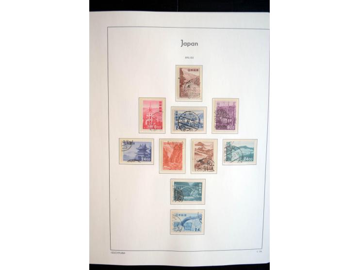 1945/89, doppelt, postfrisch und gestempelte zusammengetragene Sammlung in 4 Leuchtturm-Klemmbindern, dabei alle Sondermarken