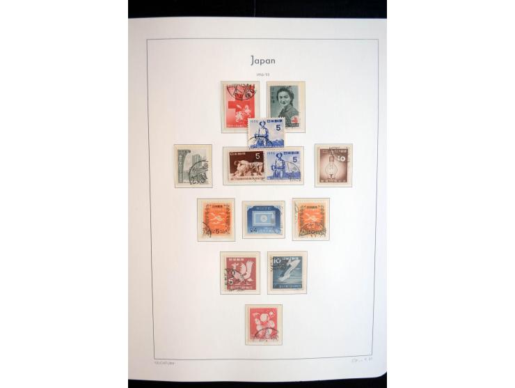 1945/89, doppelt, postfrisch und gestempelte zusammengetragene Sammlung in 4 Leuchtturm-Klemmbindern, dabei alle Sondermarken