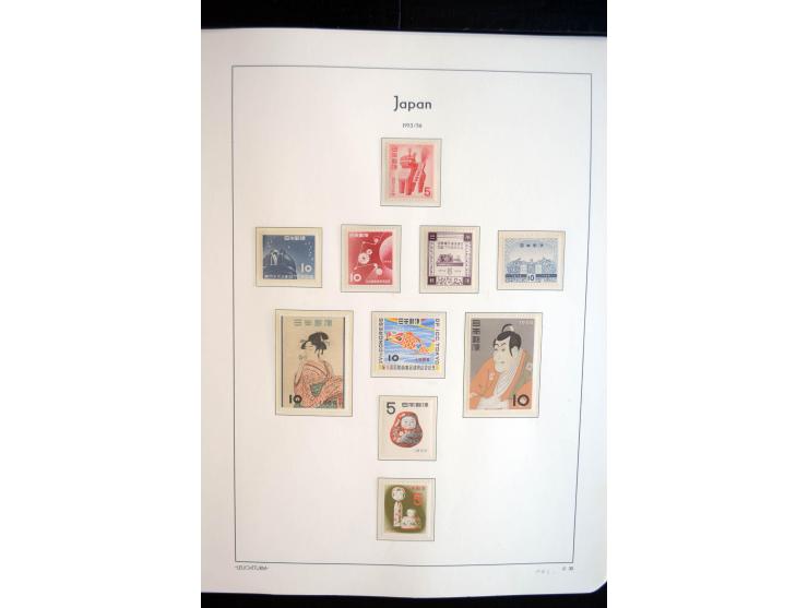 1945/89, doppelt, postfrisch und gestempelte zusammengetragene Sammlung in 4 Leuchtturm-Klemmbindern, dabei alle Sondermarken