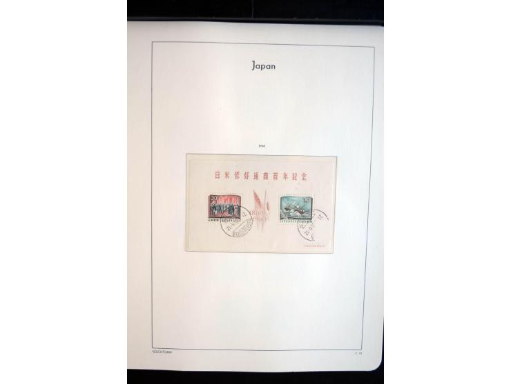 1945/89, doppelt, postfrisch und gestempelte zusammengetragene Sammlung in 4 Leuchtturm-Klemmbindern, dabei alle Sondermarken