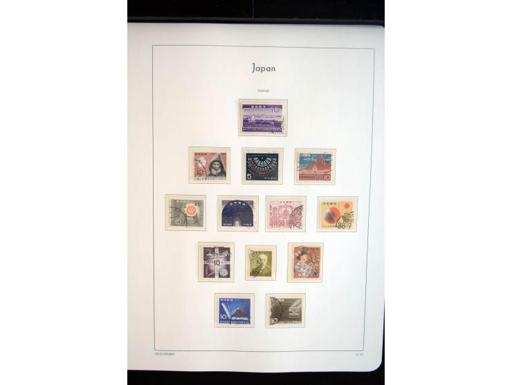 1945/89, doppelt, postfrisch und gestempelte zusammengetragene Sammlung in 4 Leuchtturm-Klemmbindern, dabei alle Sondermarken