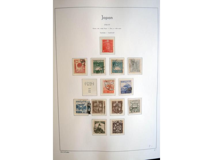 1945/89, doppelt, postfrisch und gestempelte zusammengetragene Sammlung in 4 Leuchtturm-Klemmbindern, dabei alle Sondermarken