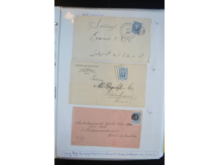 1898/1904, hochinteressante Sammlung ungebrauchte und gestempelte Sammlung mit etlichen Briefen, dabei gute Teile der Barranq