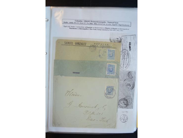 1898/1904, hochinteressante Sammlung ungebrauchte und gestempelte Sammlung mit etlichen Briefen, dabei gute Teile der Barranq