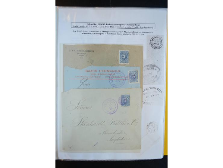 1898/1904, hochinteressante Sammlung ungebrauchte und gestempelte Sammlung mit etlichen Briefen, dabei gute Teile der Barranq