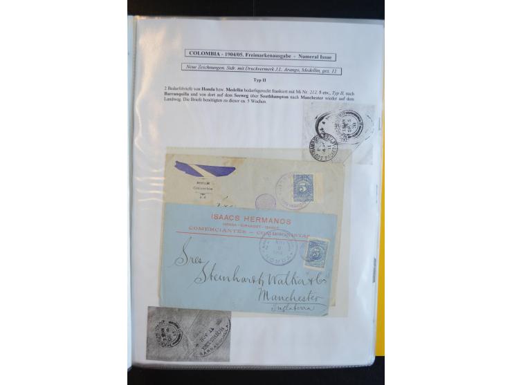 1898/1904, hochinteressante Sammlung ungebrauchte und gestempelte Sammlung mit etlichen Briefen, dabei gute Teile der Barranq