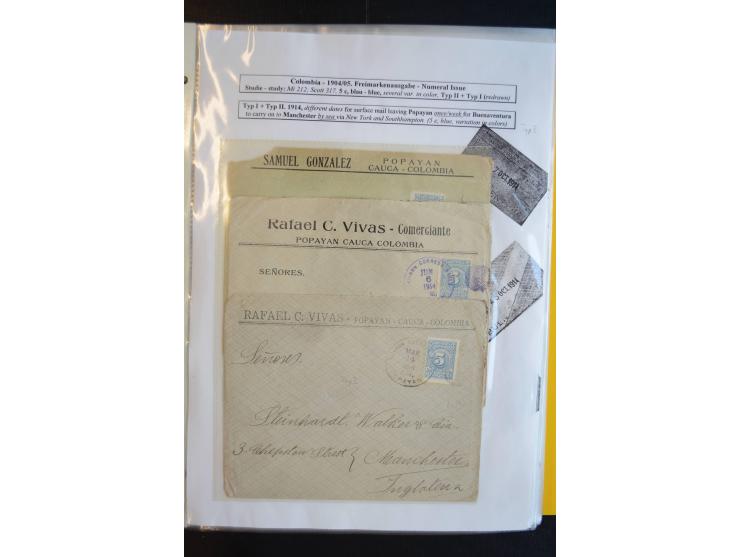 1898/1904, hochinteressante Sammlung ungebrauchte und gestempelte Sammlung mit etlichen Briefen, dabei gute Teile der Barranq