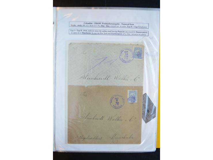 1898/1904, hochinteressante Sammlung ungebrauchte und gestempelte Sammlung mit etlichen Briefen, dabei gute Teile der Barranq