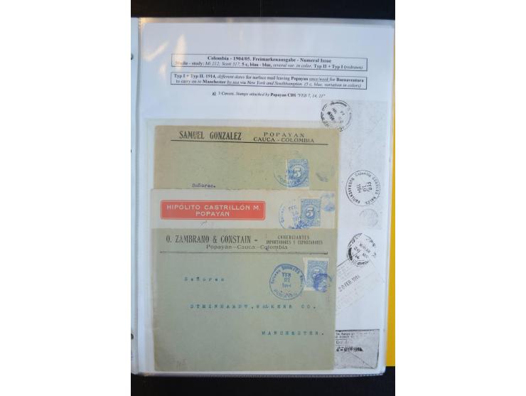 1898/1904, hochinteressante Sammlung ungebrauchte und gestempelte Sammlung mit etlichen Briefen, dabei gute Teile der Barranq
