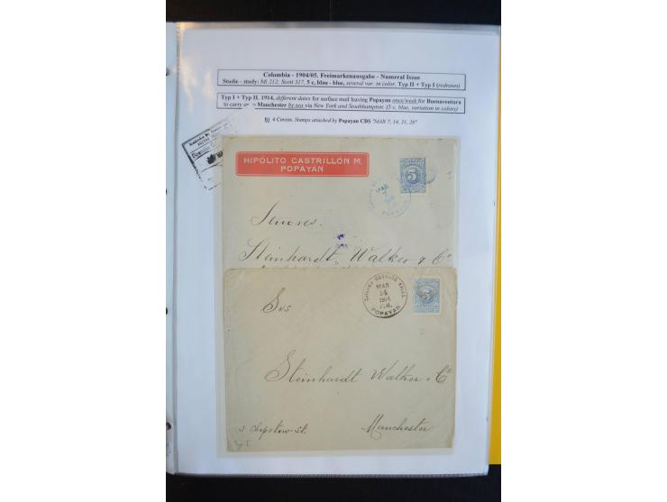 1898/1904, hochinteressante Sammlung ungebrauchte und gestempelte Sammlung mit etlichen Briefen, dabei gute Teile der Barranq