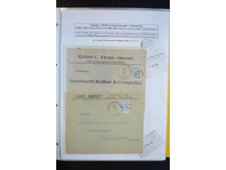 1898/1904, hochinteressante Sammlung ungebrauchte und gestempelte Sammlung mit etlichen Briefen, dabei gute Teile der Barranq