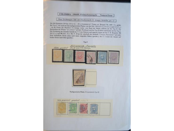 1898/1904, hochinteressante Sammlung ungebrauchte und gestempelte Sammlung mit etlichen Briefen, dabei gute Teile der Barranq