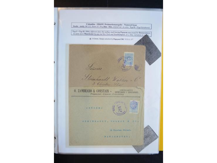1898/1904, hochinteressante Sammlung ungebrauchte und gestempelte Sammlung mit etlichen Briefen, dabei gute Teile der Barranq