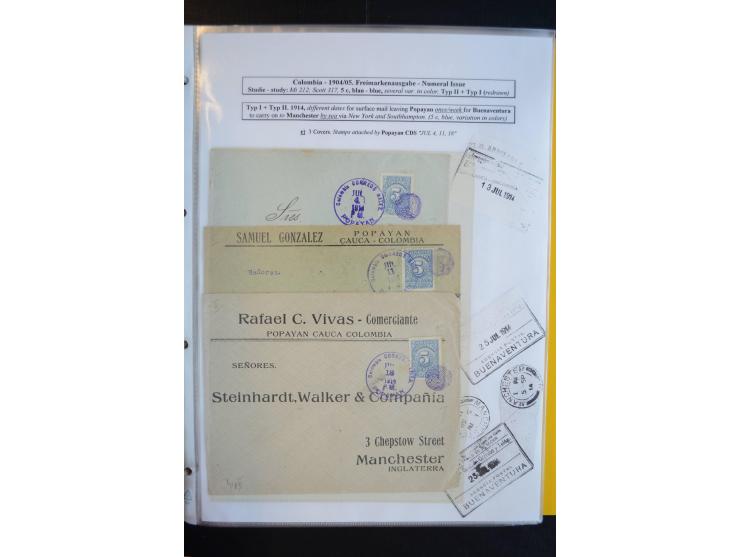 1898/1904, hochinteressante Sammlung ungebrauchte und gestempelte Sammlung mit etlichen Briefen, dabei gute Teile der Barranq