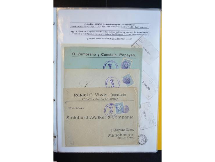 1898/1904, hochinteressante Sammlung ungebrauchte und gestempelte Sammlung mit etlichen Briefen, dabei gute Teile der Barranq