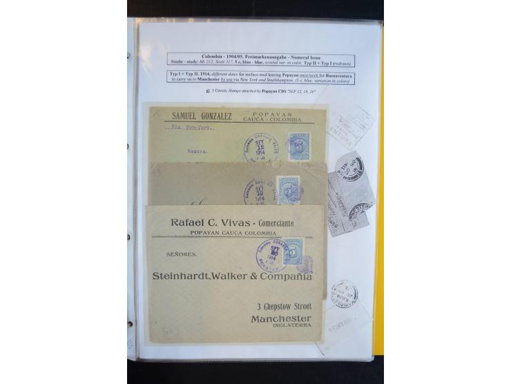 1898/1904, hochinteressante Sammlung ungebrauchte und gestempelte Sammlung mit etlichen Briefen, dabei gute Teile der Barranq