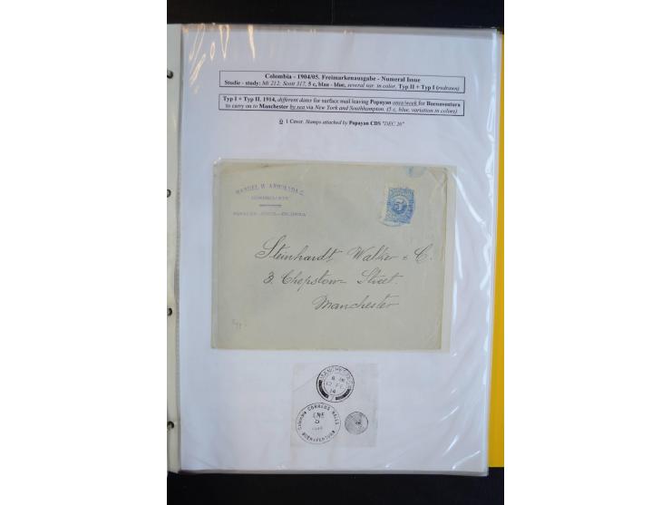 1898/1904, hochinteressante Sammlung ungebrauchte und gestempelte Sammlung mit etlichen Briefen, dabei gute Teile der Barranq