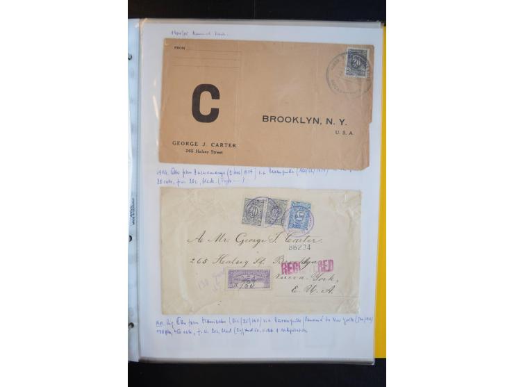 1898/1904, hochinteressante Sammlung ungebrauchte und gestempelte Sammlung mit etlichen Briefen, dabei gute Teile der Barranq