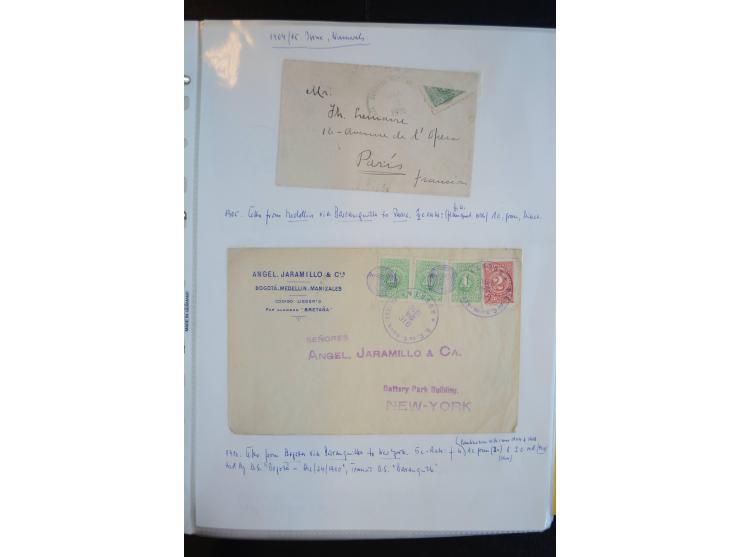 1898/1904, hochinteressante Sammlung ungebrauchte und gestempelte Sammlung mit etlichen Briefen, dabei gute Teile der Barranq