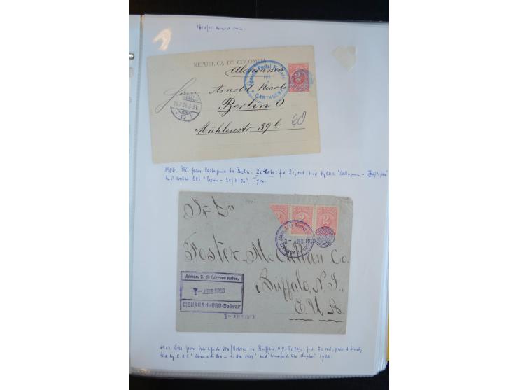 1898/1904, hochinteressante Sammlung ungebrauchte und gestempelte Sammlung mit etlichen Briefen, dabei gute Teile der Barranq