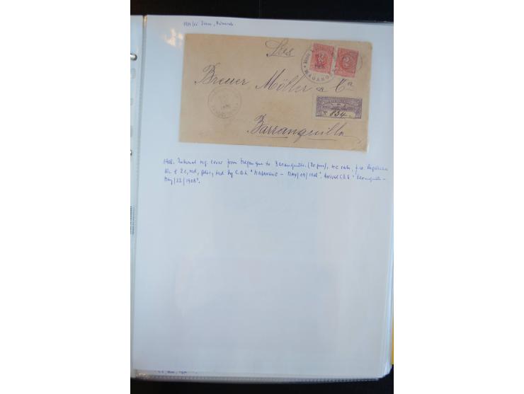1898/1904, hochinteressante Sammlung ungebrauchte und gestempelte Sammlung mit etlichen Briefen, dabei gute Teile der Barranq