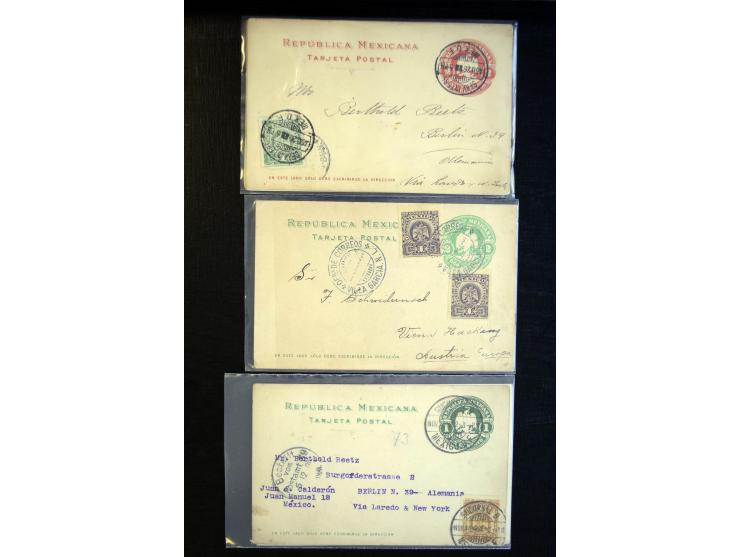 1840/1945, einige hundert Briefe, Karten und Ganzsachen ab Vorphila, dabei viele frühe frankierte Briefe mit besseren, intere