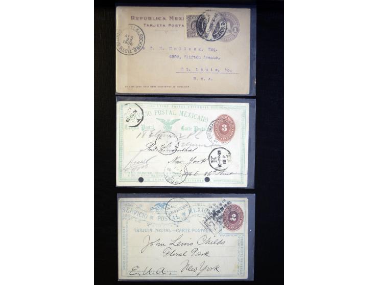 1840/1945, einige hundert Briefe, Karten und Ganzsachen ab Vorphila, dabei viele frühe frankierte Briefe mit besseren, intere