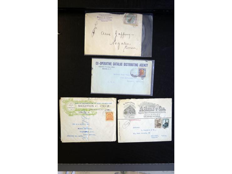 1840/1945, einige hundert Briefe, Karten und Ganzsachen ab Vorphila, dabei viele frühe frankierte Briefe mit besseren, intere