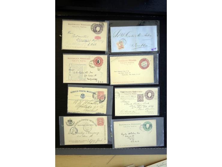 1840/1945, einige hundert Briefe, Karten und Ganzsachen ab Vorphila, dabei viele frühe frankierte Briefe mit besseren, intere