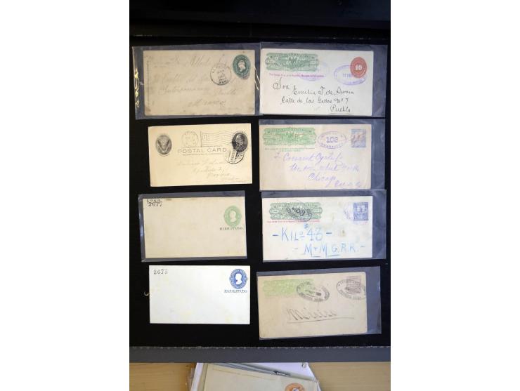 1840/1945, einige hundert Briefe, Karten und Ganzsachen ab Vorphila, dabei viele frühe frankierte Briefe mit besseren, intere