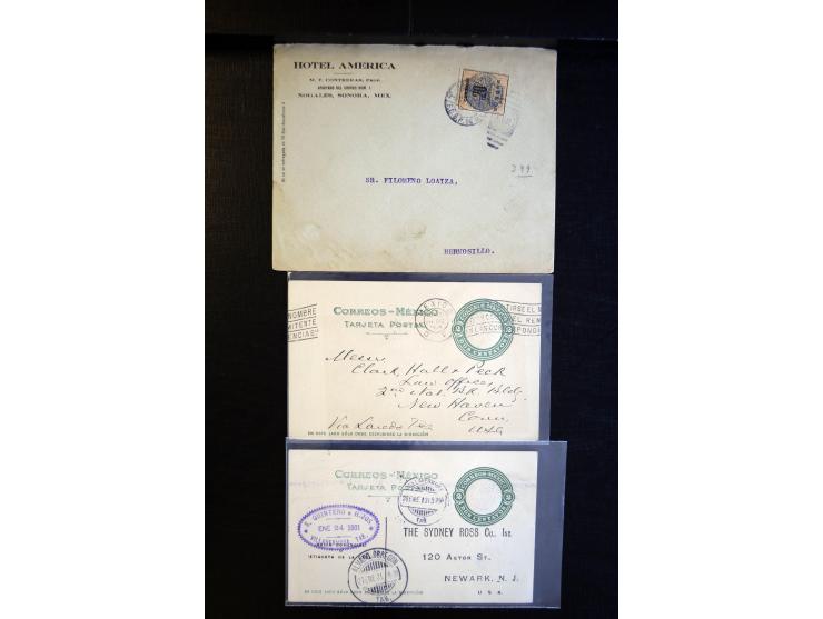 1840/1945, einige hundert Briefe, Karten und Ganzsachen ab Vorphila, dabei viele frühe frankierte Briefe mit besseren, intere