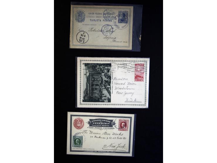 1865/1945, Partie mit fast 40 Briefen, Karten und Ganzsachen, dabe frühe frankierte Post ab Mi.-Nr. 9, Auslandspost, R- und L