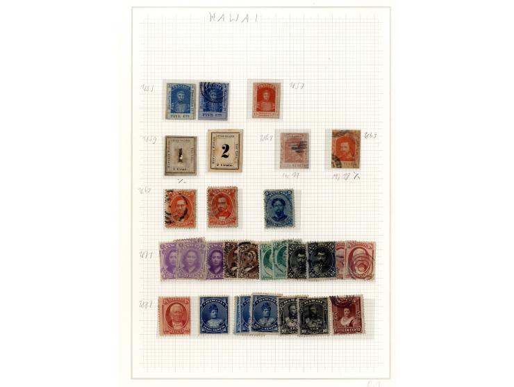 1853/99, ungebrauchte und gestempelte Sammlung mit besseren Werten, teils Mängel, ex Sammlung "Frankfurt"