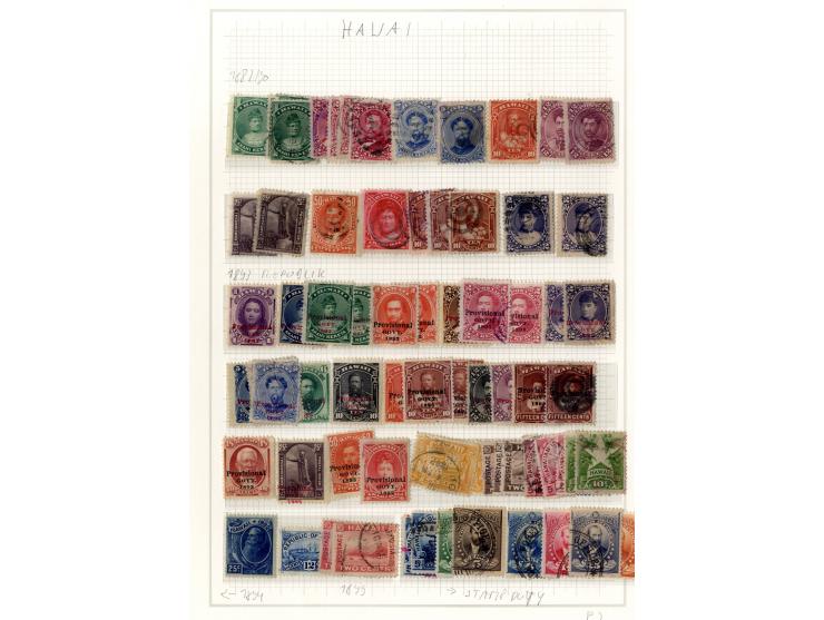 1853/99, ungebrauchte und gestempelte Sammlung mit besseren Werten, teils Mängel, ex Sammlung "Frankfurt"