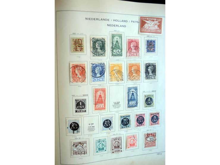 1840/1945, ungebrauchte und gestempelte, sehr reichhaltige Sammlung (ohne Deutschland) mit sehr vielen guten Werten und Sätze
