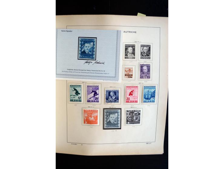 1840/1945, ungebrauchte und gestempelte, sehr reichhaltige Sammlung (ohne Deutschland) mit sehr vielen guten Werten und Sätze