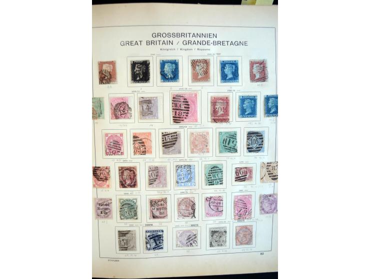 1840/1945, ungebrauchte und gestempelte, sehr reichhaltige Sammlung (ohne Deutschland) mit sehr vielen guten Werten und Sätze