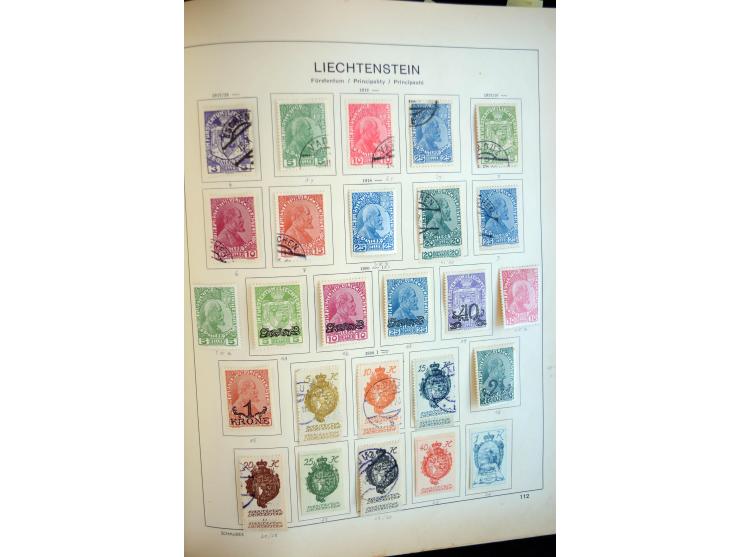 1840/1945, ungebrauchte und gestempelte, sehr reichhaltige Sammlung (ohne Deutschland) mit sehr vielen guten Werten und Sätze