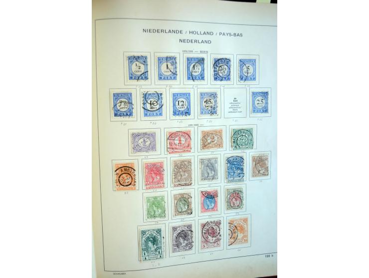 1840/1945, ungebrauchte und gestempelte, sehr reichhaltige Sammlung (ohne Deutschland) mit sehr vielen guten Werten und Sätze
