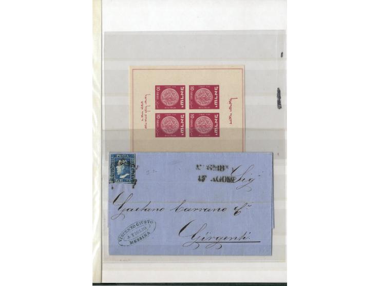 1860/1955 (ca.), kleine Partie im Steckbuch, dabei u.a. Island mit guten postfrischen Werten