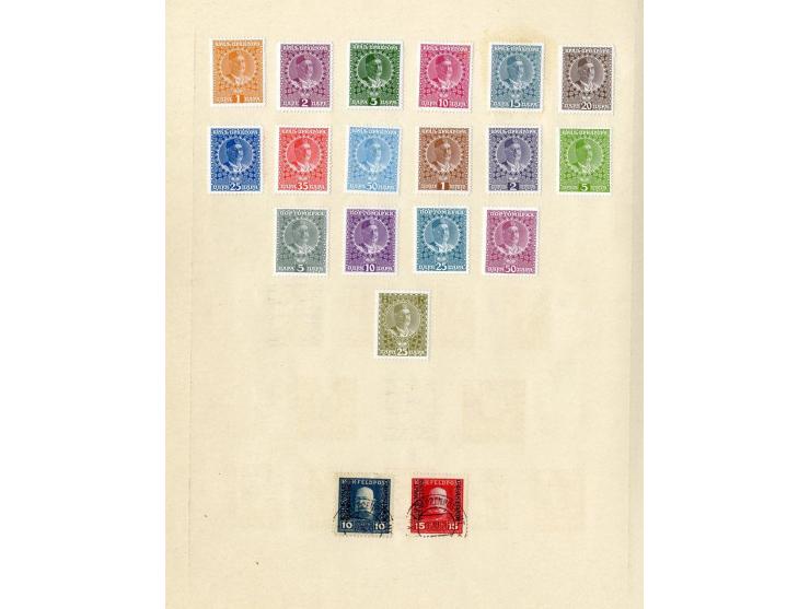 SÜDOSTEUROPA: 1861/1915 (ca.), ungebrauchte und gestempelte alte Sammlung, dabei schöner Teil Türkei mit ungebrauchter Mi.-Nr