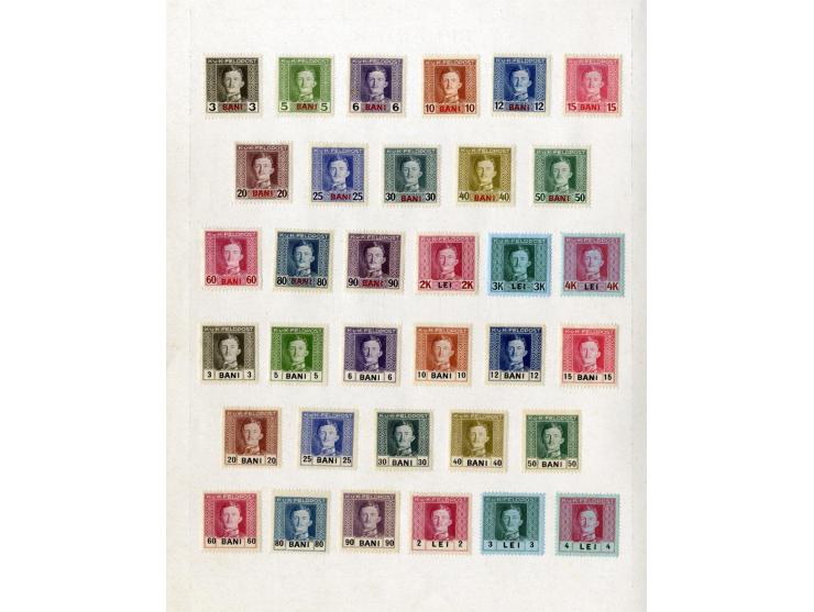 SÜDOSTEUROPA: 1861/1915 (ca.), ungebrauchte und gestempelte alte Sammlung, dabei schöner Teil Türkei mit ungebrauchter Mi.-Nr
