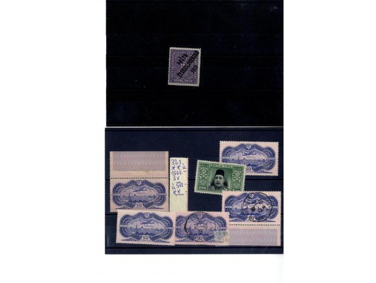 1851/1936 (ca.), interessante kleine Partie aus altem Bestand, dabei Dänemark Nr. 2 (6), Frankreich 135 ungebraucht und geste