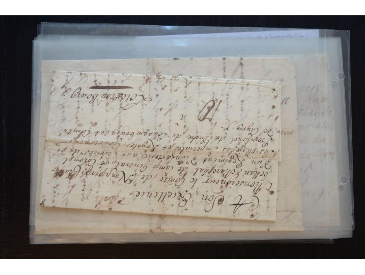 1732/71 (ca.), 13 Briefe und Briefhüllen sowie 1 Briefinhalt aus Österreich bzw. Deutschland, alle gerichtet an Wilhelm Reinh