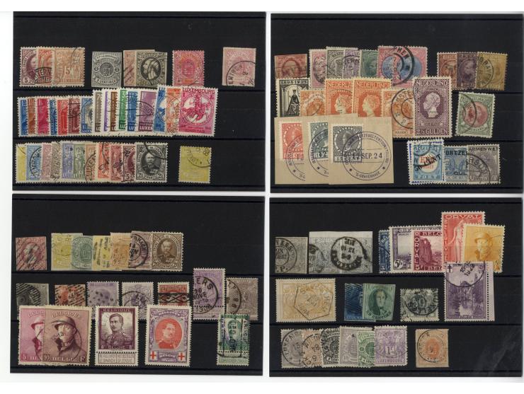 1849/1934, sehr schöne ungebrauchte und gestempelte Sammlung mit unzähligen guten Werten, dabei Belgien Mi.-Nr. 19 im waagere