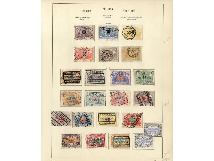 1849/1934, sehr schöne ungebrauchte und gestempelte Sammlung mit unzähligen guten Werten, dabei Belgien Mi.-Nr. 19 im waagere