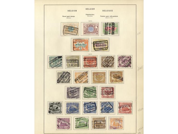 1849/1934, sehr schöne ungebrauchte und gestempelte Sammlung mit unzähligen guten Werten, dabei Belgien Mi.-Nr. 19 im waagere