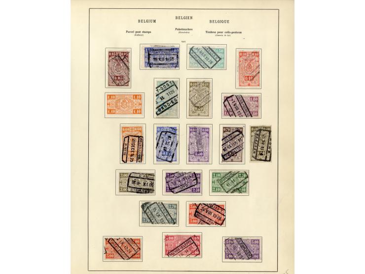 1849/1934, sehr schöne ungebrauchte und gestempelte Sammlung mit unzähligen guten Werten, dabei Belgien Mi.-Nr. 19 im waagere