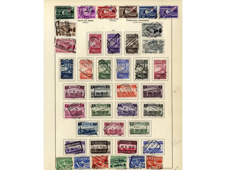 1849/1934, sehr schöne ungebrauchte und gestempelte Sammlung mit unzähligen guten Werten, dabei Belgien Mi.-Nr. 19 im waagere